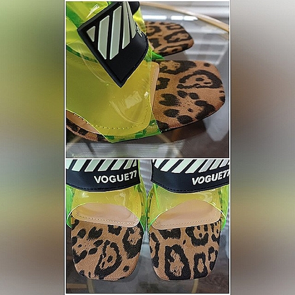 Cape Robbin Camryn Perspex High Heels - Picture 9 of 12